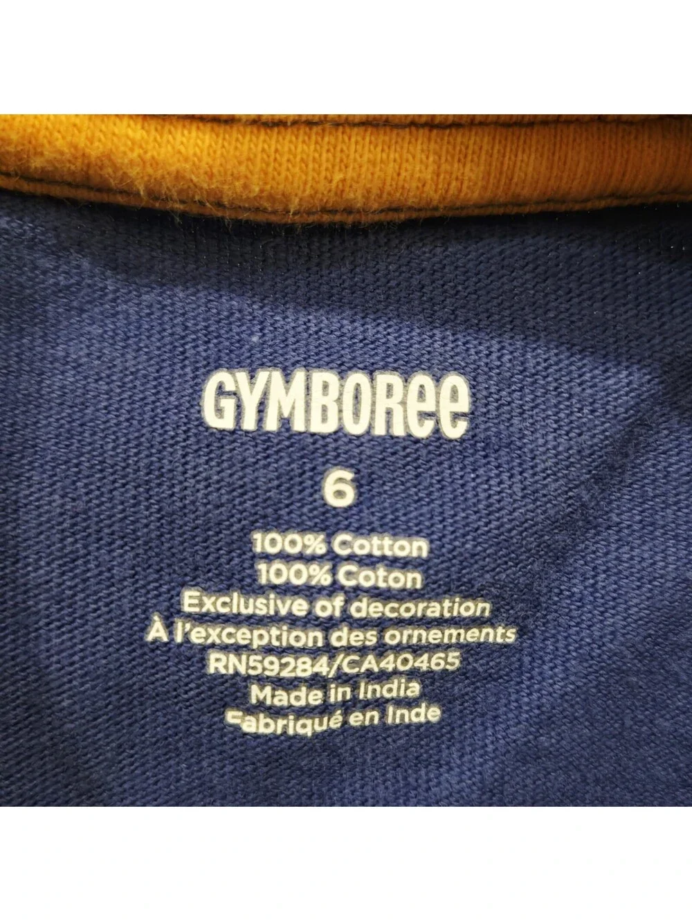 Gymboree Little Boys embroidered iguana t shirt Size 6 GUC